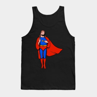 Jesus Superhero Tank Top